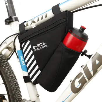 Седельная Чанта за Велосипед Триъгълна Чанта МТБ Аксесоари Велосипедна Рамка на Предната Горна Тръба Чанта Инструменти Чанта За Съхранение на Вело Чанти