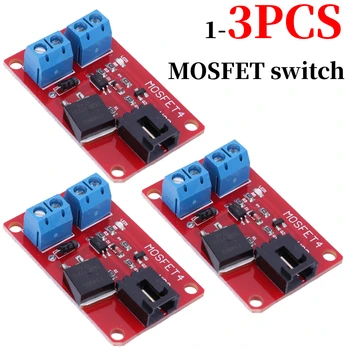 1 /2 ЕЛЕМЕНТА 1-канална платка за развитие на MOSFET Модул ключ IRF540 Електрически блок Превключвател за електронни компоненти