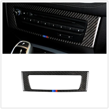 За BMW Z4 E89 2009-2016 M///Стилна Тампон върху контролен панел CD от въглеродни Влакна, Стикер, Рамка за капак