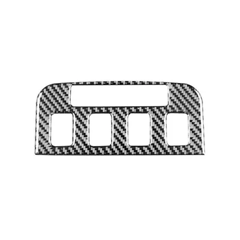 За Lexus GS 2006-2011 Аксесоари за интериора, тампон върху лентата за регулиране на автомобилни седалки от въглеродни влакна