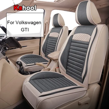 Калъф за столче за кола KAHOOL за VW GTI Rabbit, автоаксесоари за интериора (1 седалка)