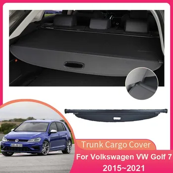 Капак на багажник за Volkswagen VW Golf 7 2015 ~ 2021 Задната багажная преграда, Щит за поверителност на Щори и Аксесоари за интериора