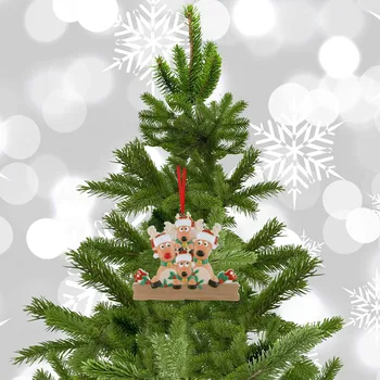 Персонализирани Коледна висулка с печат име, Камина, висулка За Коледната украса на дома, на Коледна украса за ликвидация
