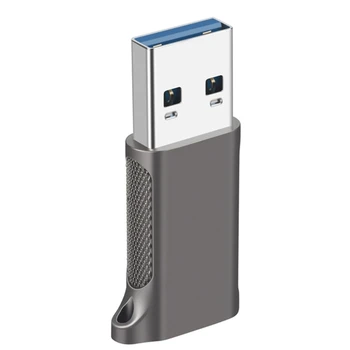 USB Адаптер C Женски-USB мъжки, конвертор на кабела на зарядното устройство Type C USB A, бърз трансфер на данни до 10 Gb/s