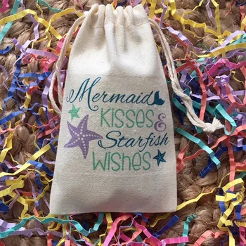12-метрови целувки прислужница и пожелания под формата на морски звезди, торбички за подаръци, дестинация на престоя, Сватба, рожден ден, украса за душата младоженци, подарък за добре дошли