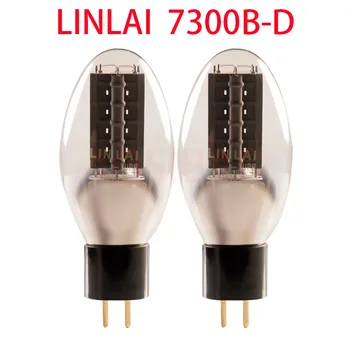 Точност свързване на Клапа вакуумна тръба LINLAI 7300B-D ще Замени Електронната лампа 300B 4300B Psvane GOLD LION 300B За Усилвател