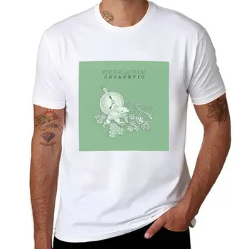 Нова тениска с надпис-Knuckle Пък Copacetic (размер стена хартата), смешни тениски, тениски с аниме, облекло за мъже