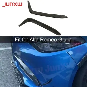 Тампон върху броня Противотуманной фарове от въглеродни влакна/FRP, украса за Alfa Romeo Giulia 2016 2017 2018 2019, Спортни/Стандартни автомобилни аксесоари