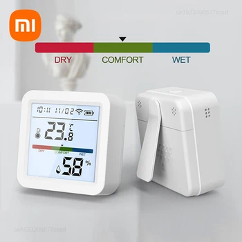 Xiaomi Sasha Themometer Влагомер WIFI Сензор за температура и влажност за Умни домове Smart Life Термометър, Влагомер