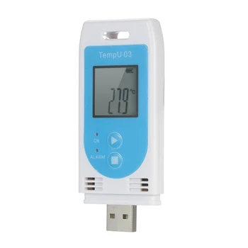 1 бр Tempu 03 USB Регистратор на данни за температура и Влажност на въздуха Записващо устройство Humiture Recording Meter