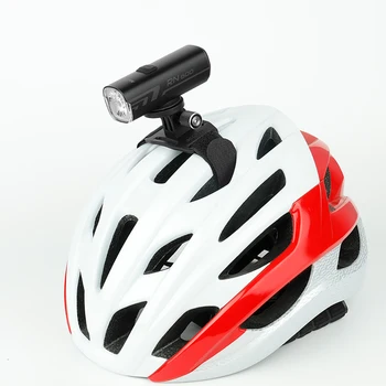 Закрепване на каска фарове, Практичен адаптор за закрепване на велосипед фенер, лесна реализация, определен за спортна камера GoPro