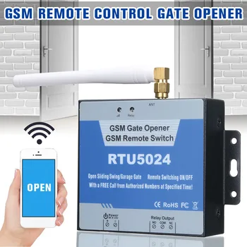 Безжично Дистанционно Открыватель GSM Порта Лесна Инсталация на Метални подкрепа 850 900 1800 1900 Mhz 2G RTU5024 Контролер за Достъп за Асансьора